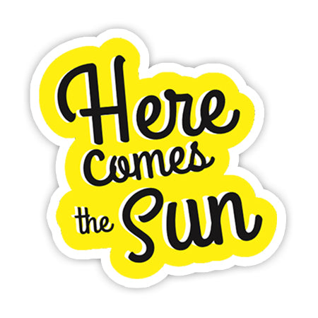 Here comes the sun sticker-Minis-MADD-[Laptop sticker Egypt]-[Laptop sticker in Egypt]-sticktop