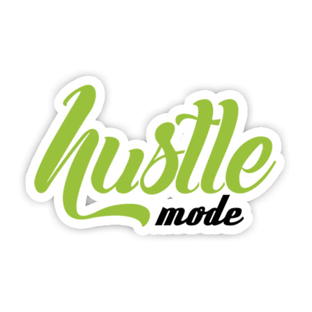 Hustle Mode sticker-Minis-MADD-[Laptop sticker Egypt]-[Laptop sticker in Egypt]-sticktop