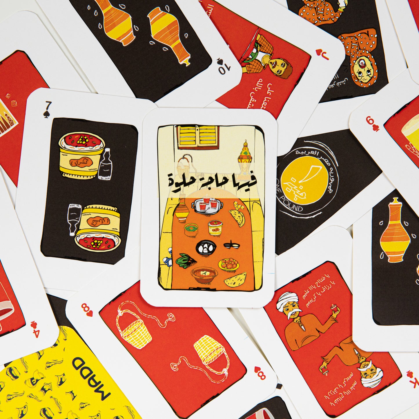 Egyptian Folklore Playing Cards