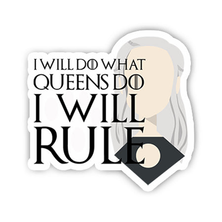 I will do what queens do sticker-Minis-MADD-[Laptop sticker Egypt]-[Laptop sticker in Egypt]-sticktop