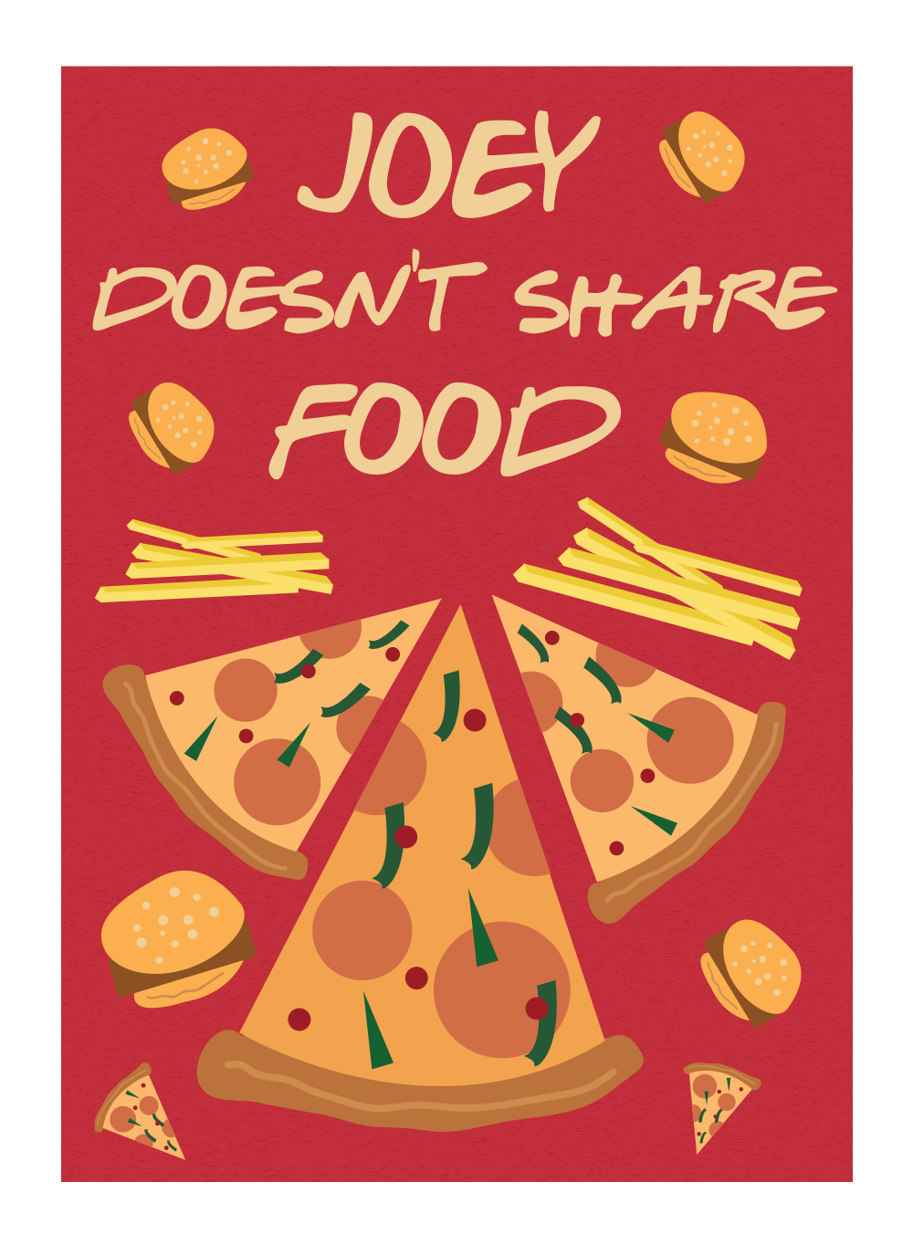 Joey Doesn't Share Food Poster