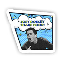 comic Joey doesnt share food sticker-Minis-MADD-[Laptop sticker Egypt]-[Laptop sticker in Egypt]-sticktop