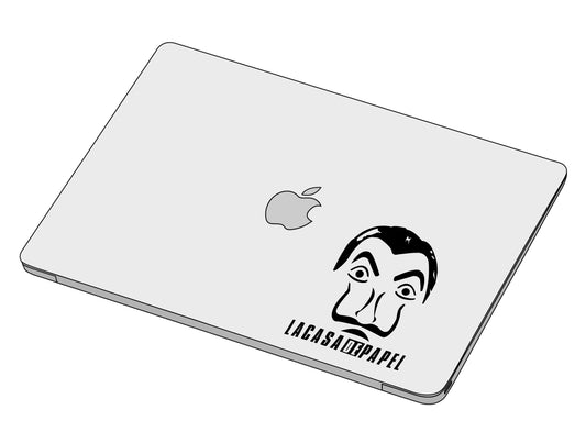 La Casa De Papel Mask Sticker-Decal-]-Best laptop stickers in Egypt.-sticktop