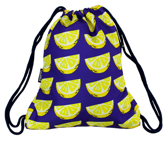 Lemon Squeeze String Bag