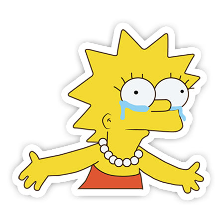 Lisa Simpsons-Minis-MADD-[Laptop sticker Egypt]-[Laptop sticker in Egypt]-sticktop
