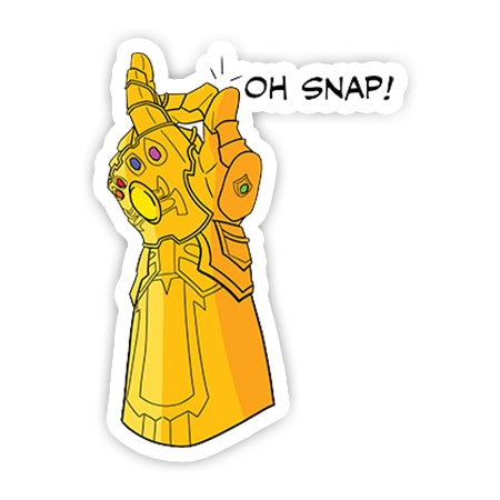 Oh snap sticker – MADD