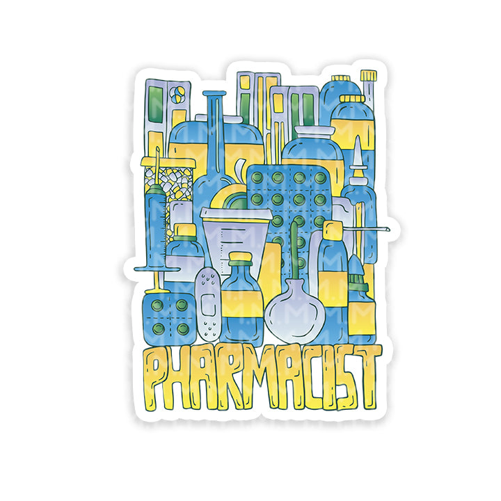 Pharmacist sticker