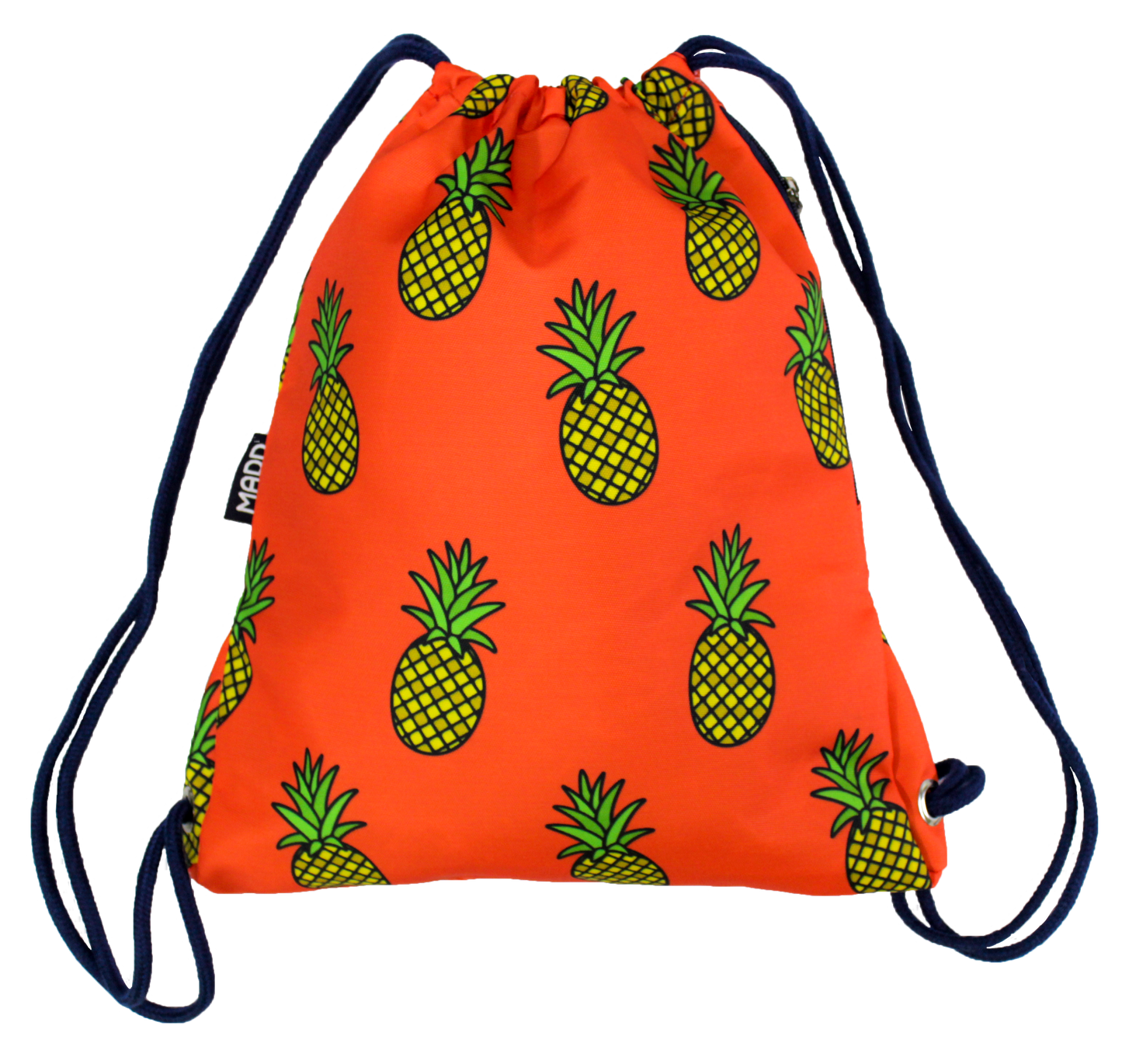 Red Pineapple Frenzy String Bag