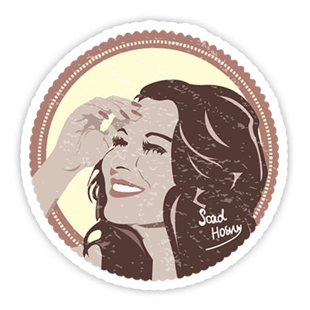 Souad Hosny Sticker-Minis-MADD-[Laptop sticker Egypt]-[Laptop sticker in Egypt]-sticktop
