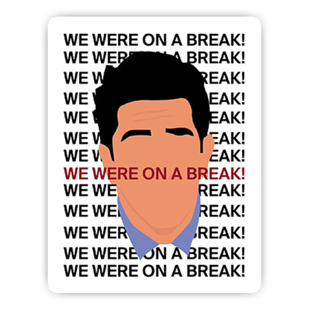 We were on a break! sticker-Minis-MADD-[Laptop sticker Egypt]-[Laptop sticker in Egypt]-sticktop