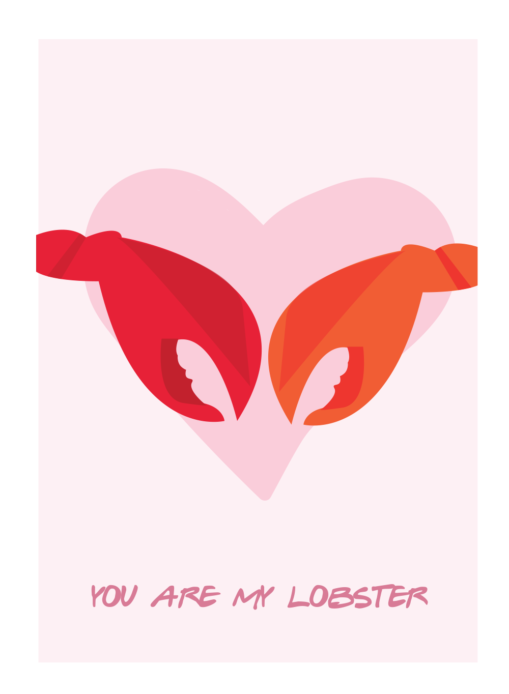 You're My Lobster Poster
