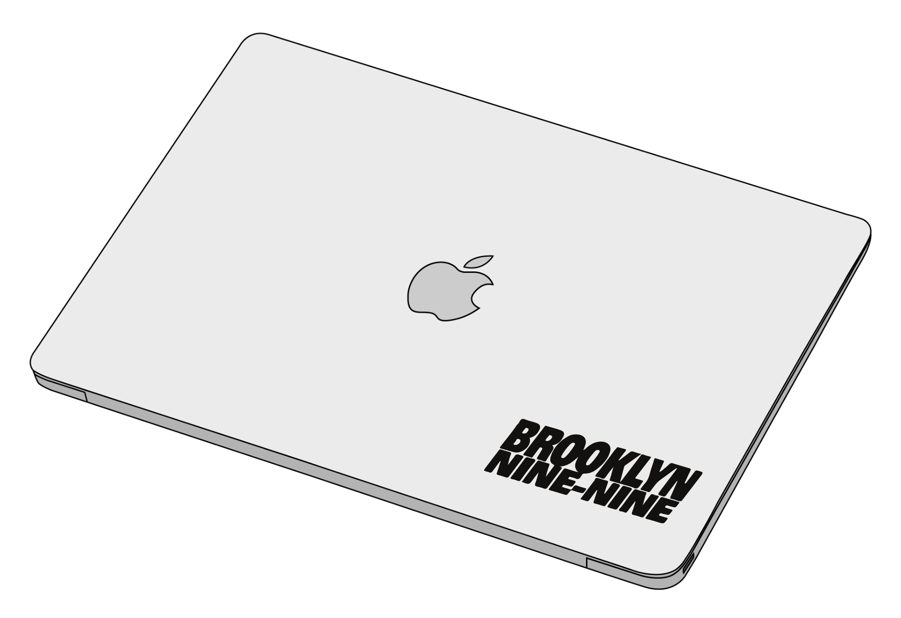 brooklyn nine nine sticker-Decal-]-Best laptop stickers in Egypt.-sticktop