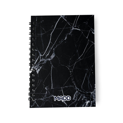 Black Marble  Notebook