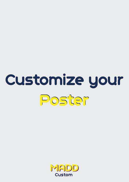 Customize Your A3 Poster
