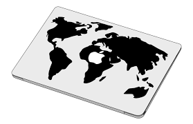 World Map sticker
