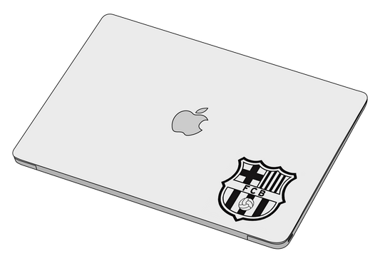 Barcelona logo sticker-Decal-]-Best laptop stickers in Egypt.-sticktop