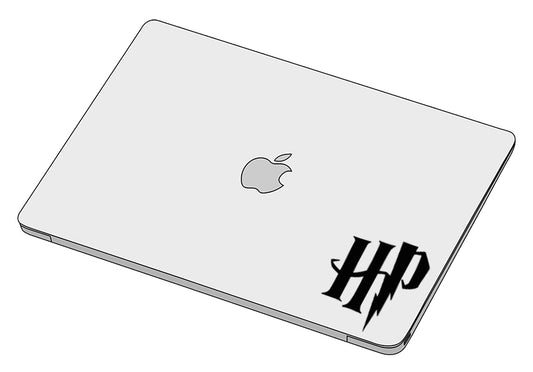 HP initials sticker-Decal-]-Best laptop stickers in Egypt.-sticktop