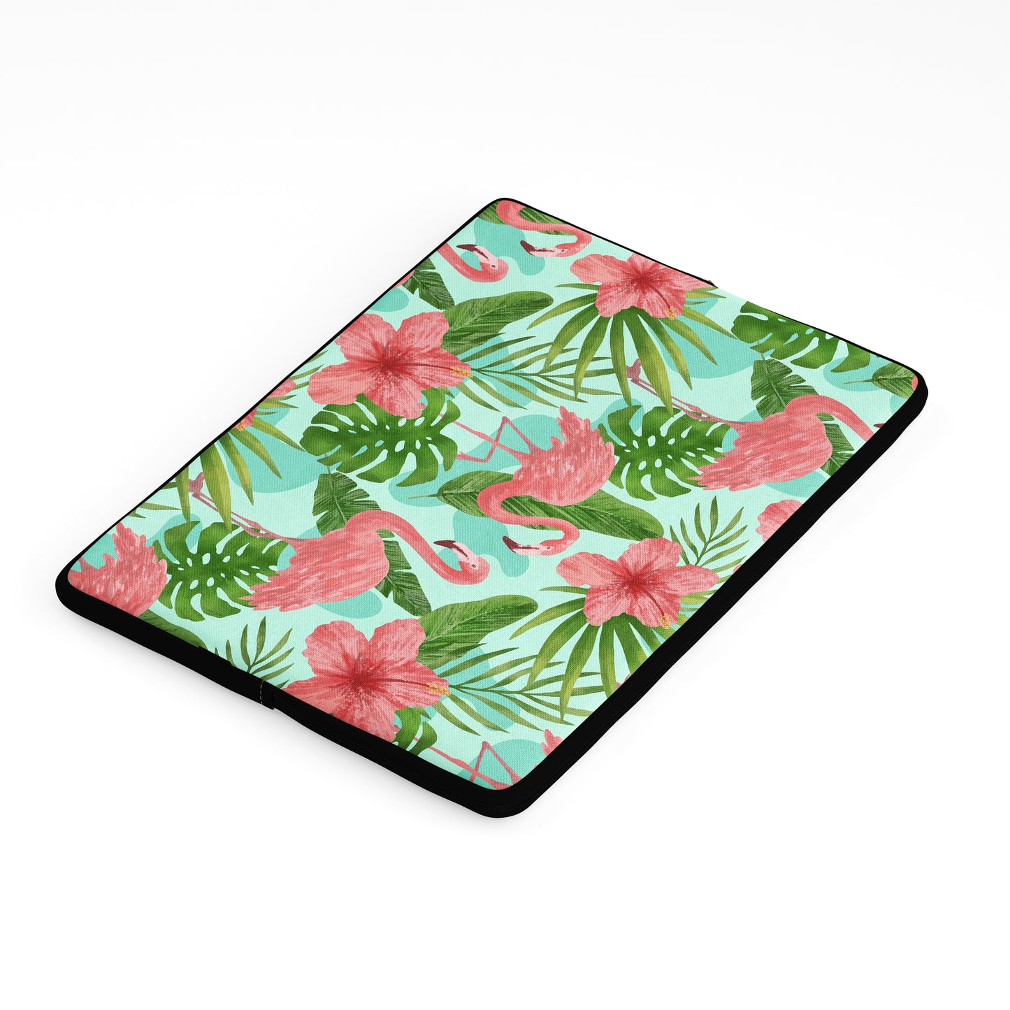 Watercolor Flamingos Laptop Sleeve