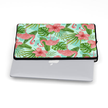 Watercolor Flamingos Laptop Sleeve