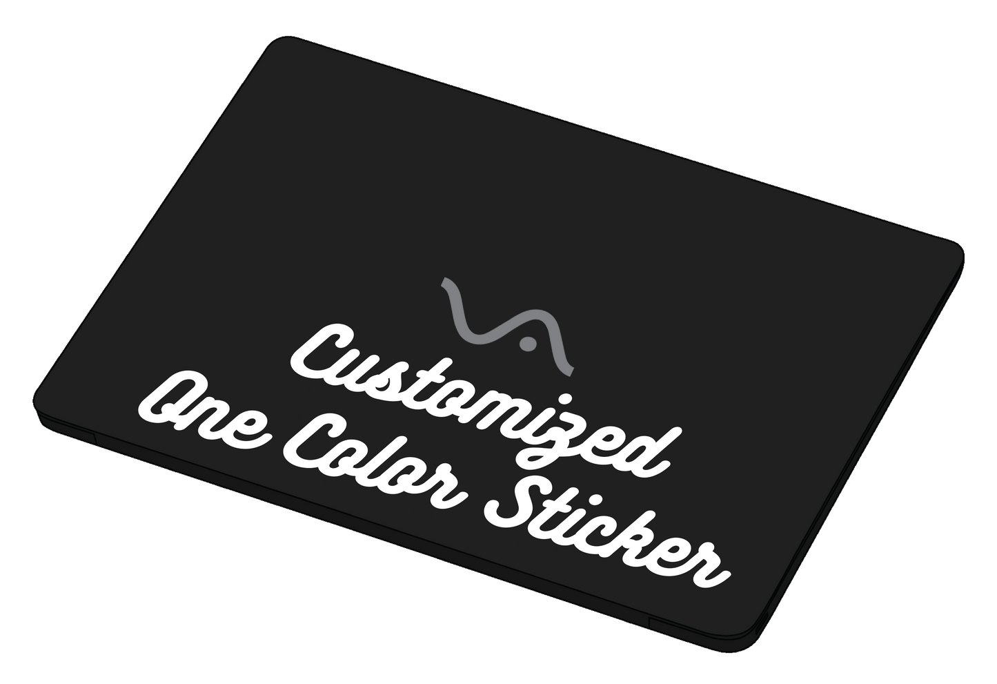 Customize Your One-Color Decal
