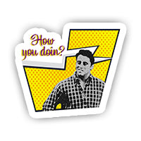 Comic How You doin' sticker-Minis-MADD-[Laptop sticker Egypt]-[Laptop sticker in Egypt]-sticktop