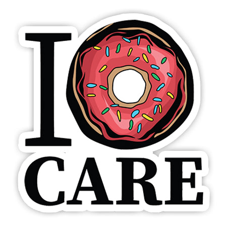 I Donut care sticker-Minis-MADD-[Laptop sticker Egypt]-[Laptop sticker in Egypt]-sticktop