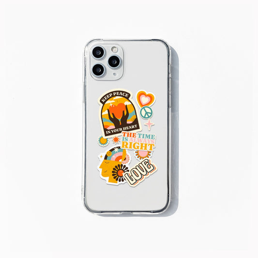 Keep peace phone case