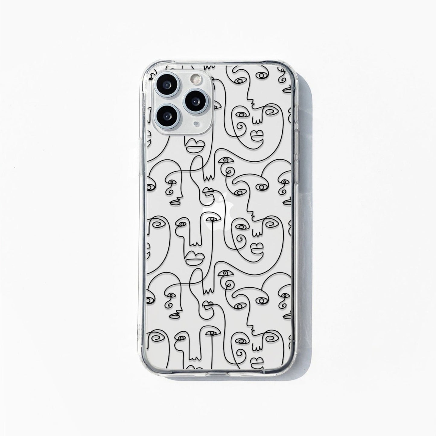 Line art abstract phone case