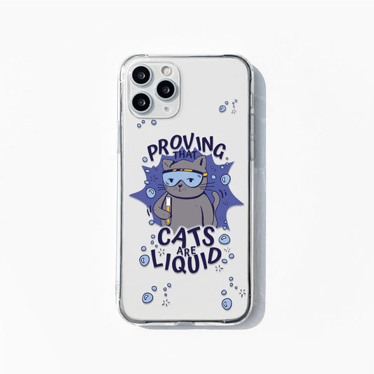 Cats are liquid phone case