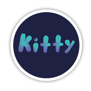 Kitty Sticker-]-Best laptop stickers in Egypt.-sticktop