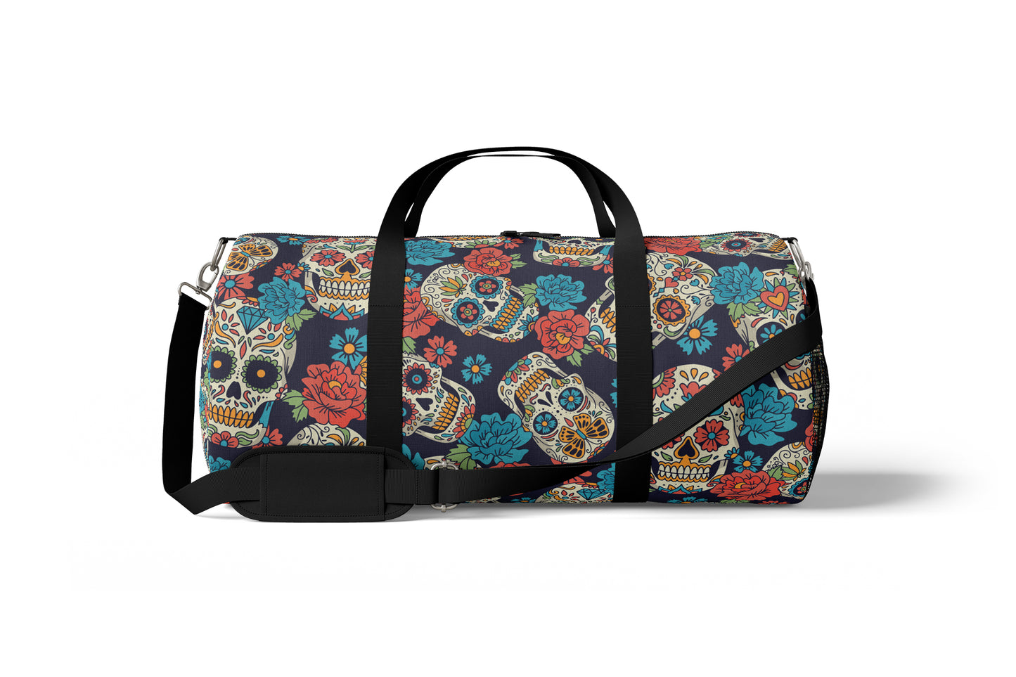 Mexican Sugar Skulls Duffle Bag