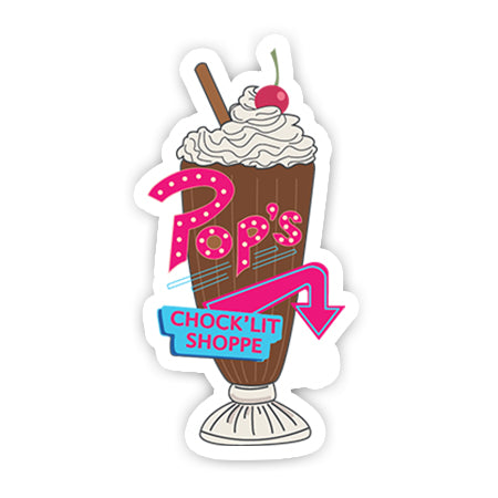 Pop's Chock'lit Shop sticker-Minis-MADD-[Laptop sticker Egypt]-[Laptop sticker in Egypt]-sticktop
