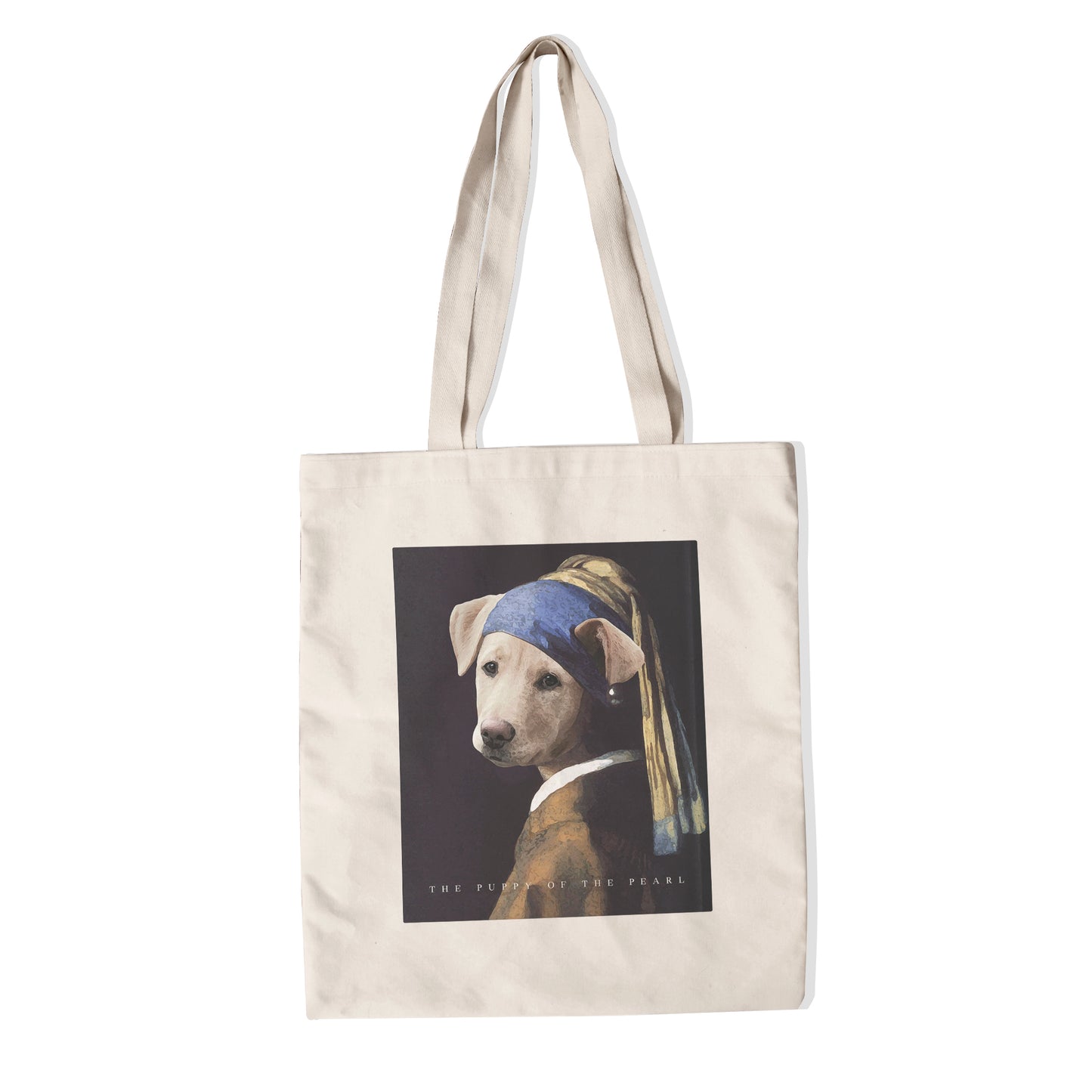 Puppy of the Pearl tote bag