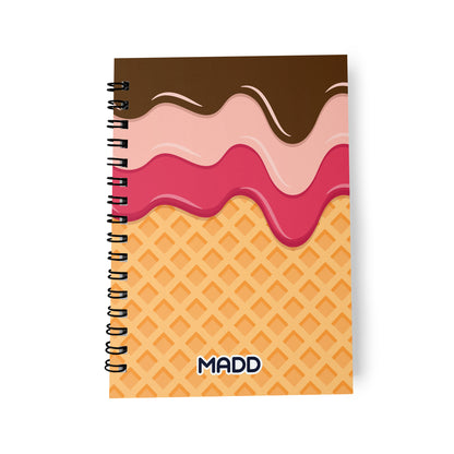 Scoops And Sprinkles  Notebook