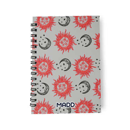Sun and Moon  Notebook