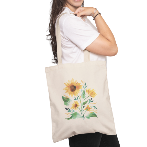 Sunflower tote bag