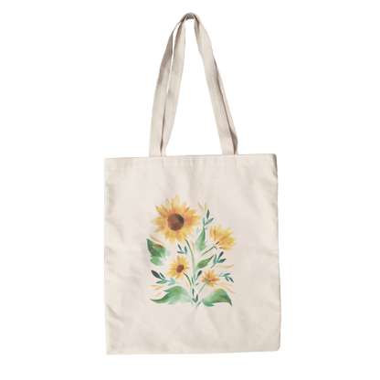 Sunflower tote bag