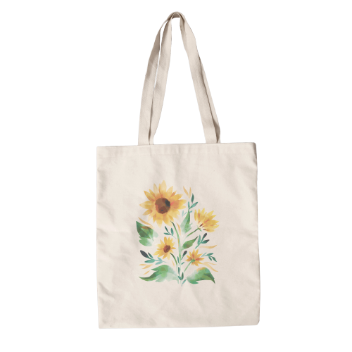 Sunflower tote bag