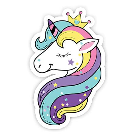 Unicorn sticker-Minis-MADD-[Laptop sticker Egypt]-[Laptop sticker in Egypt]-sticktop