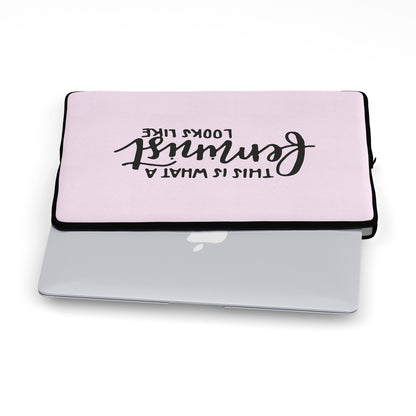 This is What a Feminist looks like Laptop Sleeve